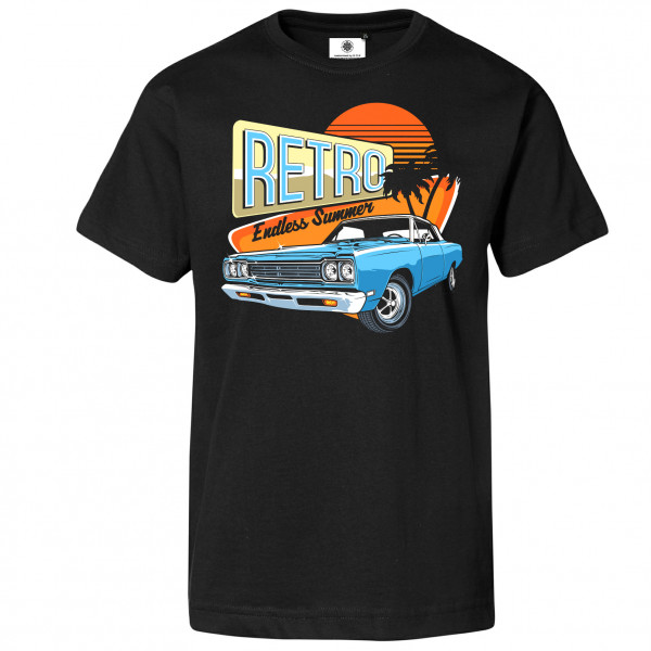 Bedrucktes Herren Oldtimer T-Shirt Retro Endless Summer