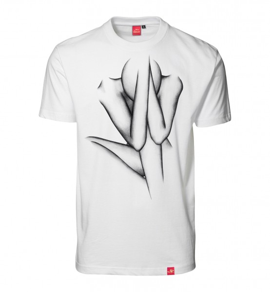 Herren T-Shirt "Silent Decision" (black/white)