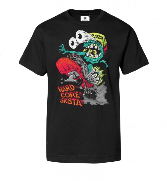 Bedrucktes Herren Streetwear T-Shirt Hardcore Skater