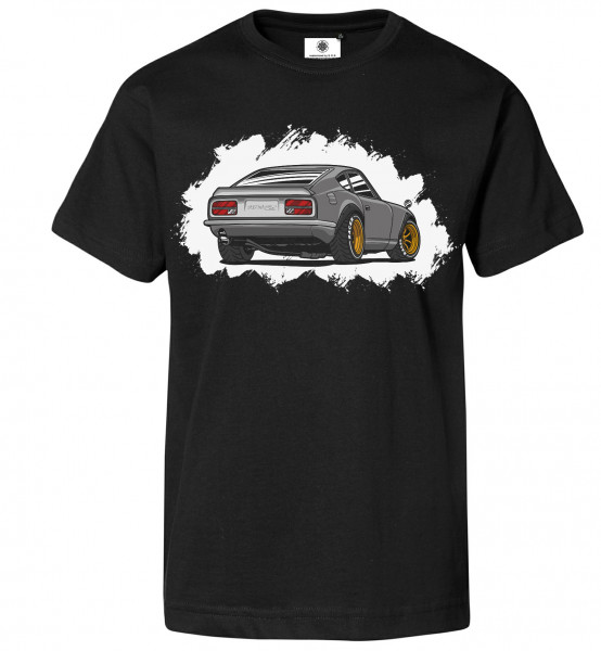 Bedrucktes Herren Sportwagen T-Shirt Fairlady Z