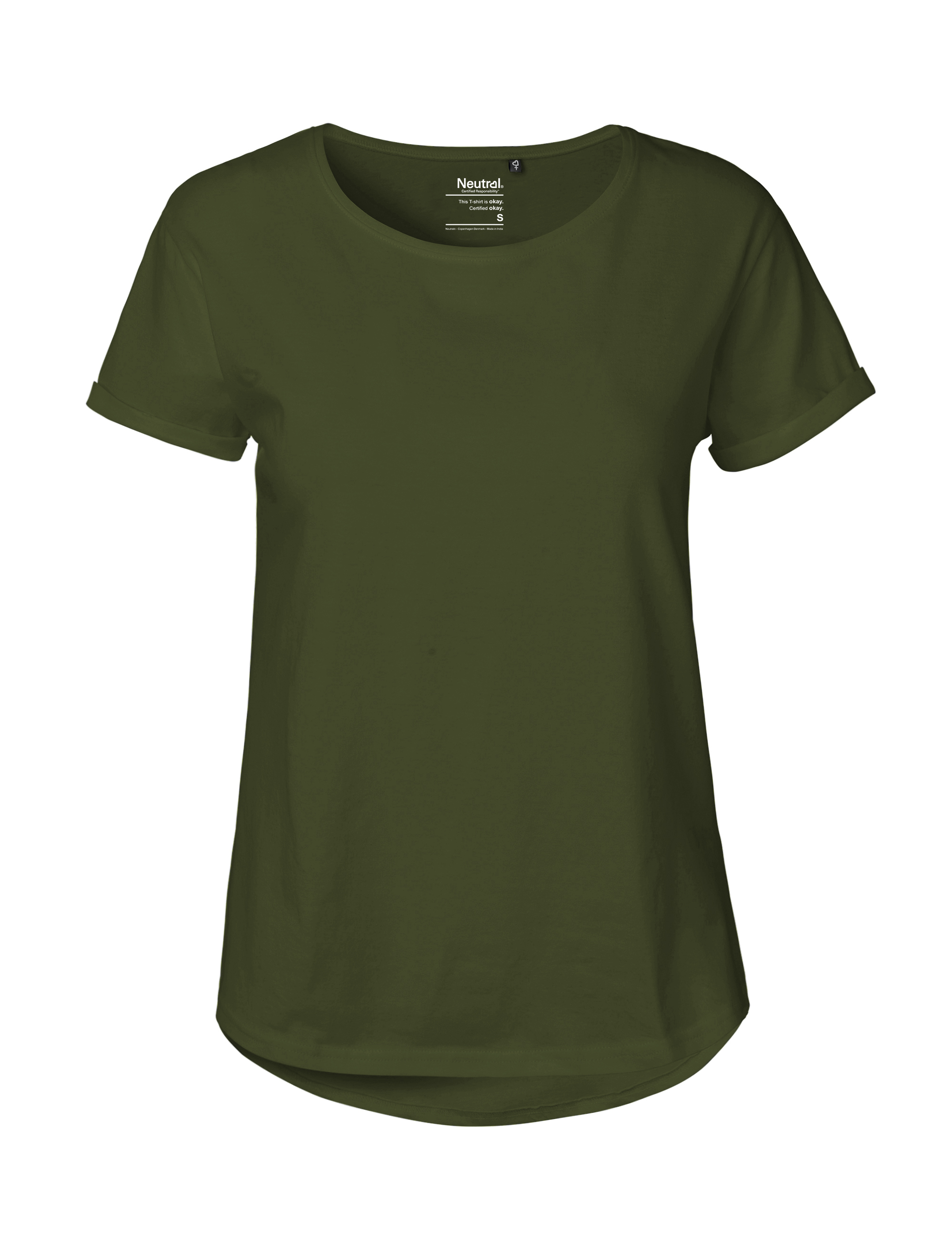Neutral Ladies Roll Up Sleeve T-Shirt | FlagshipStore Hamburg