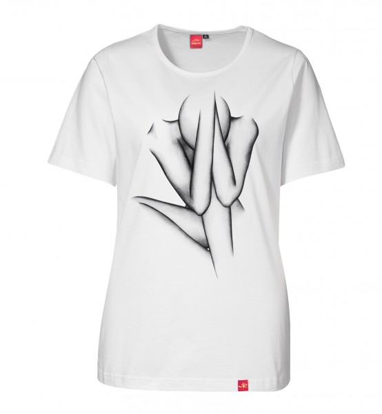 Damen T-Shirt "Silent Decision" (black/white)