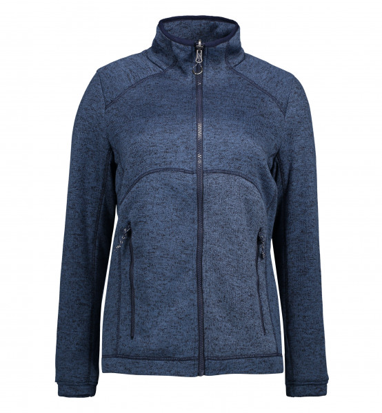 ID 0848 Zip'n'Mix Melange Damen Fleece-Jacke