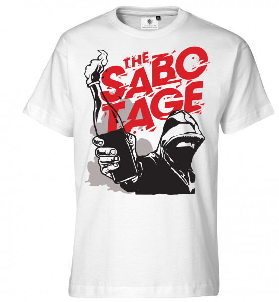 Bedrucktes Herren Urban Riot T-Shirt The Sabotage