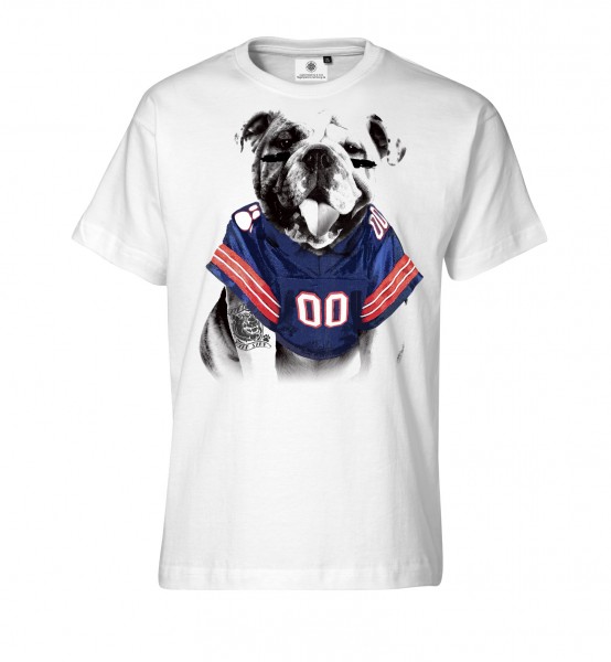 Bedrucktes Herren T-Shirt American Bulldog