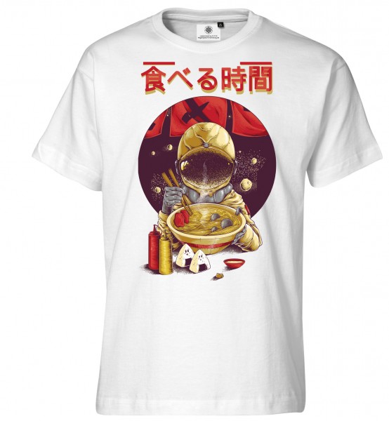 Bedrucktes Herren Ramen T-Shirt Asian Japanese Eat Time