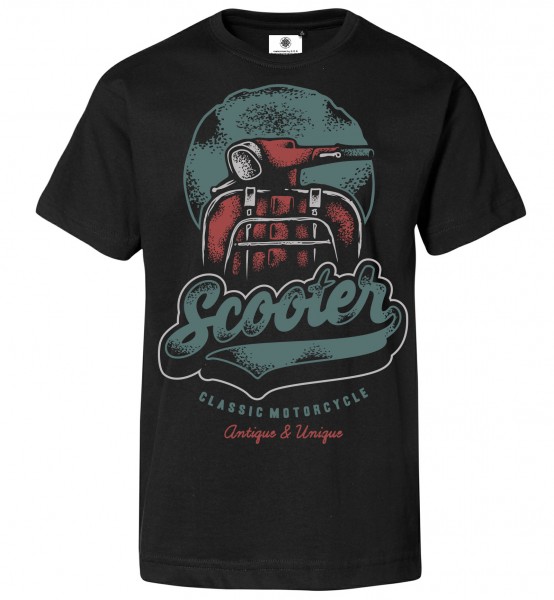 Bedrucktes Herren Scooter T-Shirt Hot Vespa Lambretta