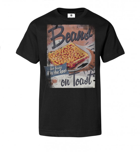 Bedrucktes Herren T-Shirt Beans on the Toast