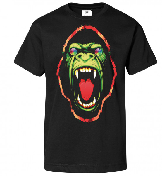 Bedrucktes Herren Gorilla T-Shirt Hypnotic Ape