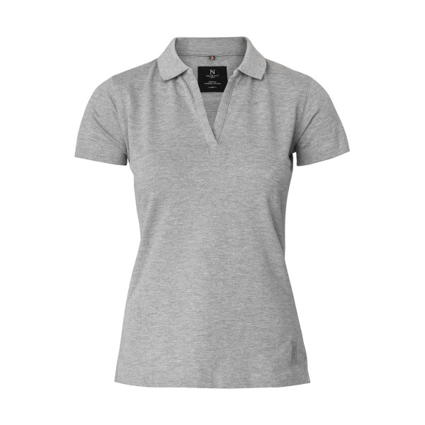 NIMBUS Damen-Poloshirt Harvard V-Neck Ladies