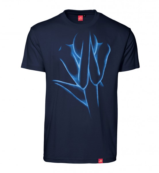 Herren T-Shirt "Silent Decision" (blue/navy)