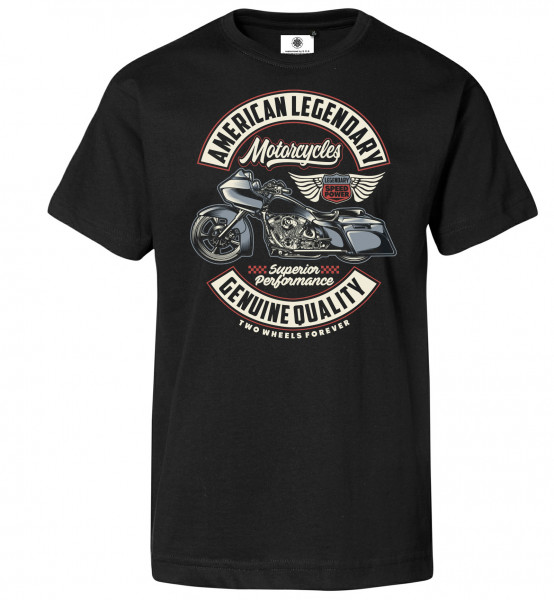 Bedrucktes Herren Biker T-Shirt American Legendary Motorcycles