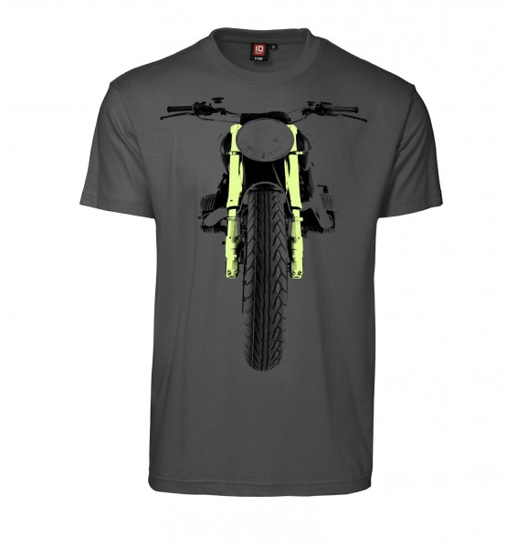 Bedrucktes Herren Biker T-Shirt Dirt Bike