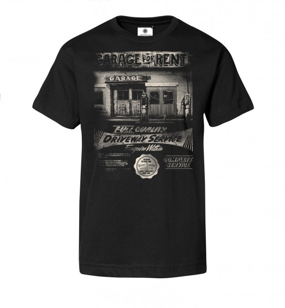 Bedrucktes Herren T-Shirt American Garage