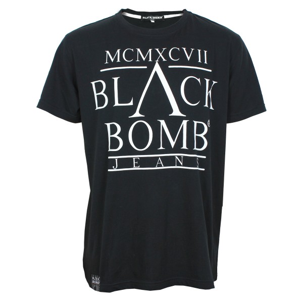 Black Bomb MCMXCVII T-Shirt black