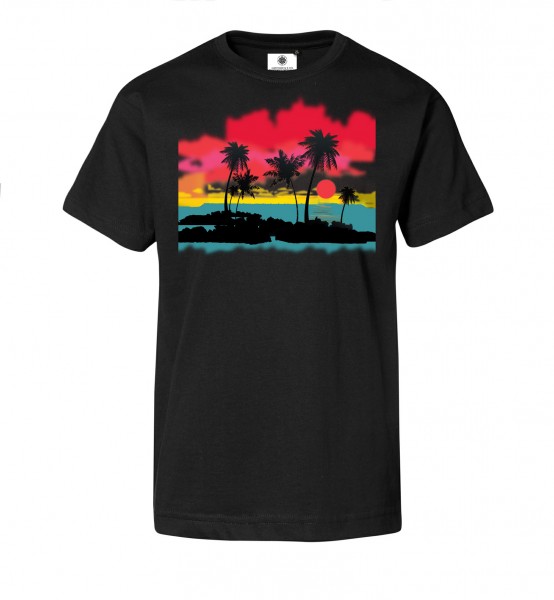 Bedrucktes Herren T-Shirt Sundowner