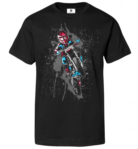 Bedrucktes Herren Motocross Enduro T-Shirt Dirty Bike