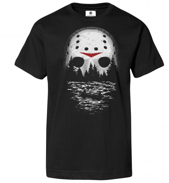 Bedrucktes Herren Freitag der 13. T-Shirt One Night at Crystal Lake