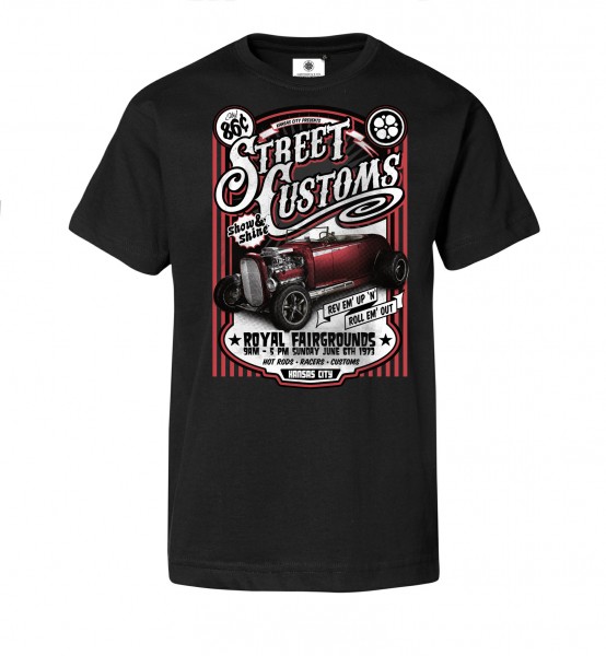 Bedrucktes Herren T-Shirt Street Customs