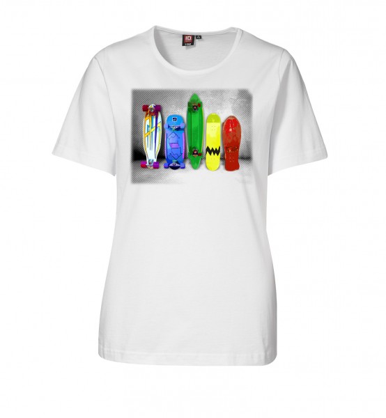 Printed T-Shirt "Skate Passion" Ladies